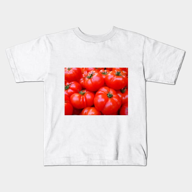 Image: Tomatoes (close) Kids T-Shirt by itemful